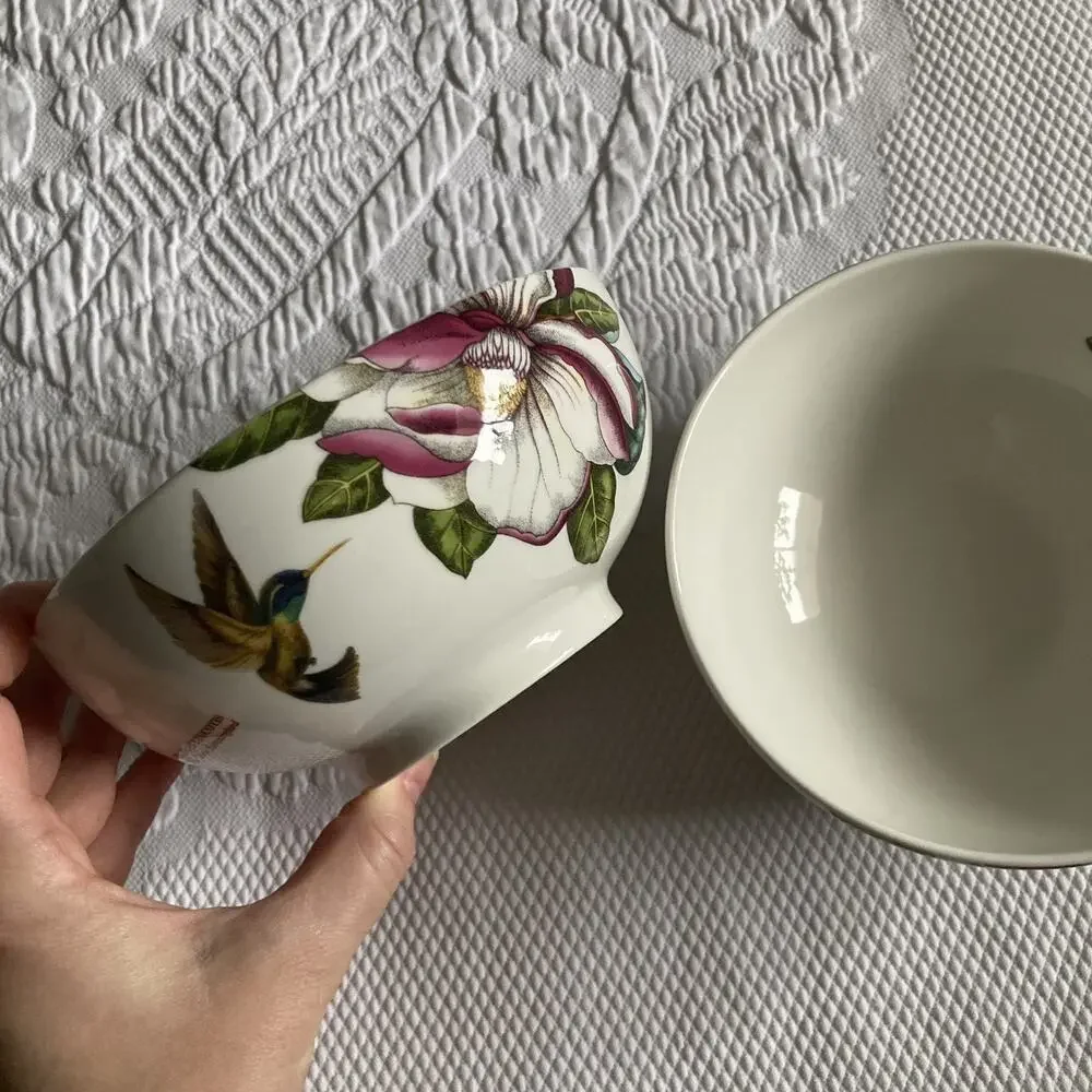 Lot of 2 Portmeirion Botanic Hummingbird 6